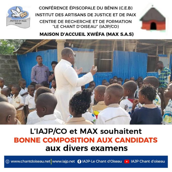 Bonne chance à tous nos candidats.
