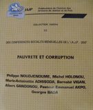 Pauvreté et Corruption