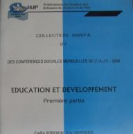 Education et développement « Première partie »