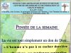La pensee de la semaine du 25 Aout au 01 Septembre 2025