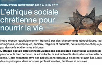« L’éthique sociale chrétienne pour nourrir la vie »