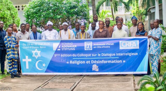 9ᵉ édition du Colloque sous-régional du Dialogue interreligieux : le Bénin face aux défis de la désinformation