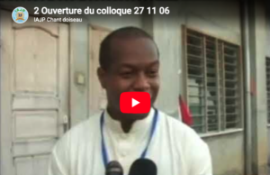 Ouverture du colloque