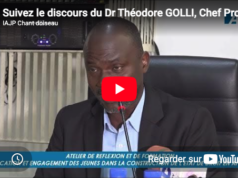 Suivez le discours du Dr Théodore GOLLI, Chef Programme de la KAS lors de l’Atelier 202